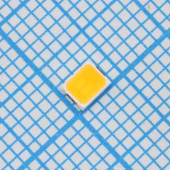 Светодиод smd 2.8x3.5x0.65mm/ white/ 3000K/ 2,9v/ 80Lm @ 150mA/ Ifmax=350mA/0.2-1W/ CRI=80/ 120°