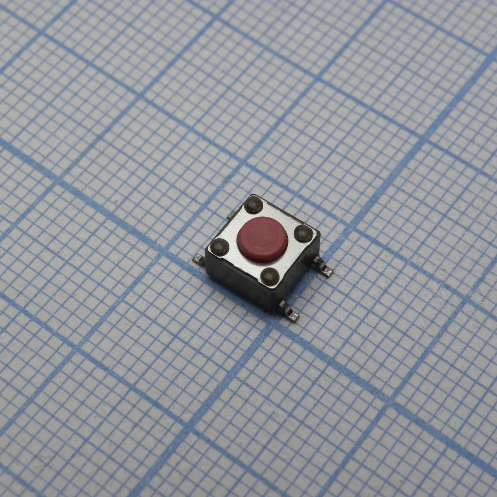 Кнопка тактильная миниатюрная SMD (6*6*4.3)