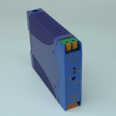 Преобразователь AC-DC на DIN-рейку  10Вт, выход 5В/2A, рег. вых 4.5…5.75В, вход 90…265V AC, 47…63Гц / 120...370V DC , изоляция 3000V AC, : 115х90х23мм, -20…+71°С, пружинные клеммы