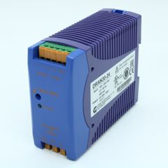Преобразователь AC-DC на DIN-рейку  30Вт, выход 24В/1.25A, рег. вых=+15%Uном, вход 90…265V AC, 47…63Гц / 120...370V DC , изоляция 3000V AC, : 115х90х41мм, пружинные клеммы, -40…+71°С