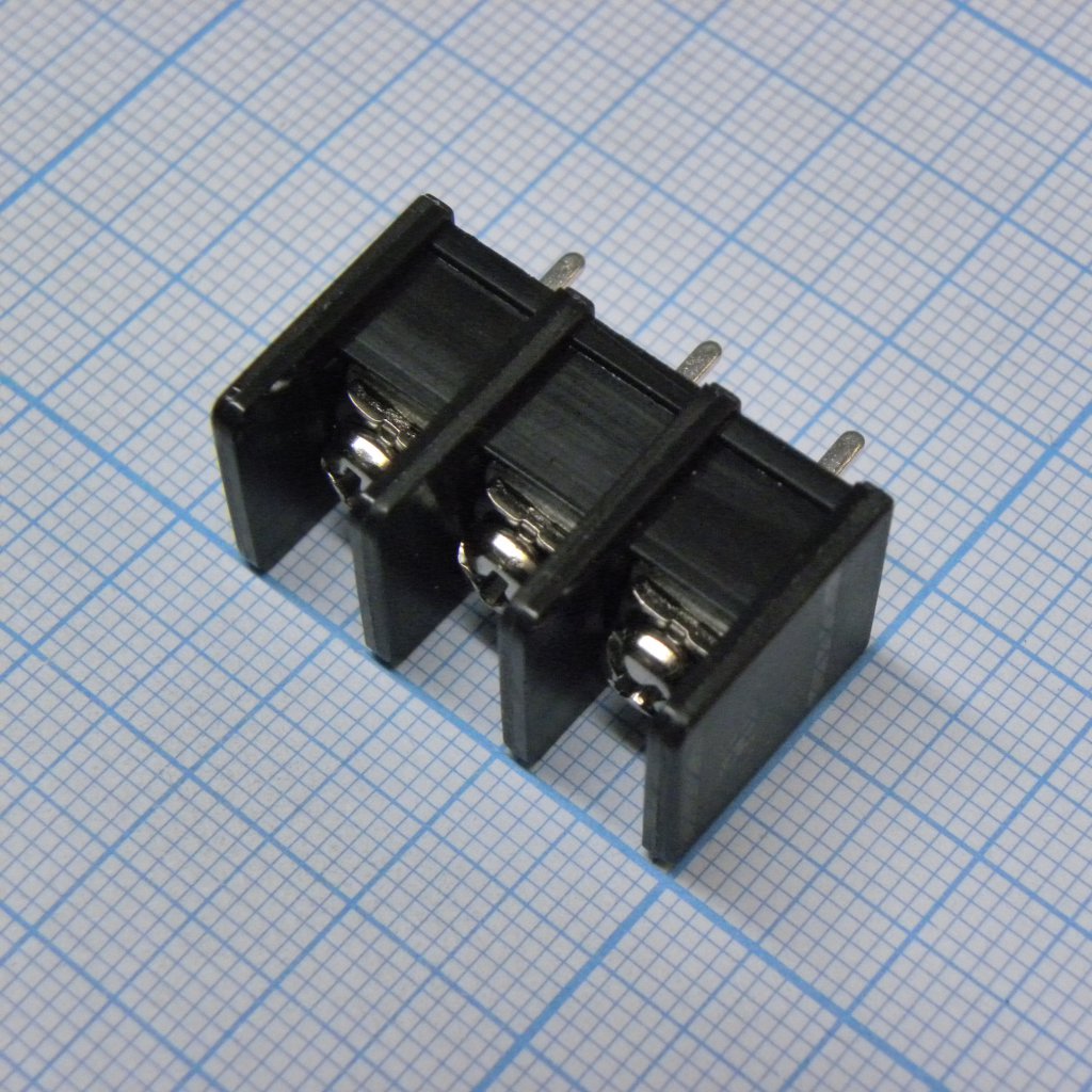 Барьерный клеммный блок 3 контакта. Серия DG35C-B