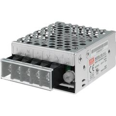 AC-DC, 15Вт, выход 5В/3A, рег. вых 4.75…5.5 В , вход 88…264В AC, 47…63Гц / 125…373 В DC,  изоляция 3000В AC, в кожухе 62,5х51х28мм, -20…+70°С