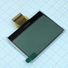 ЖКИ графич, 128 х 64, COG, FSTN Positive/Transfl, подсв. LED Белая, VDD = 3V, 6 o'cl, -20...+70C