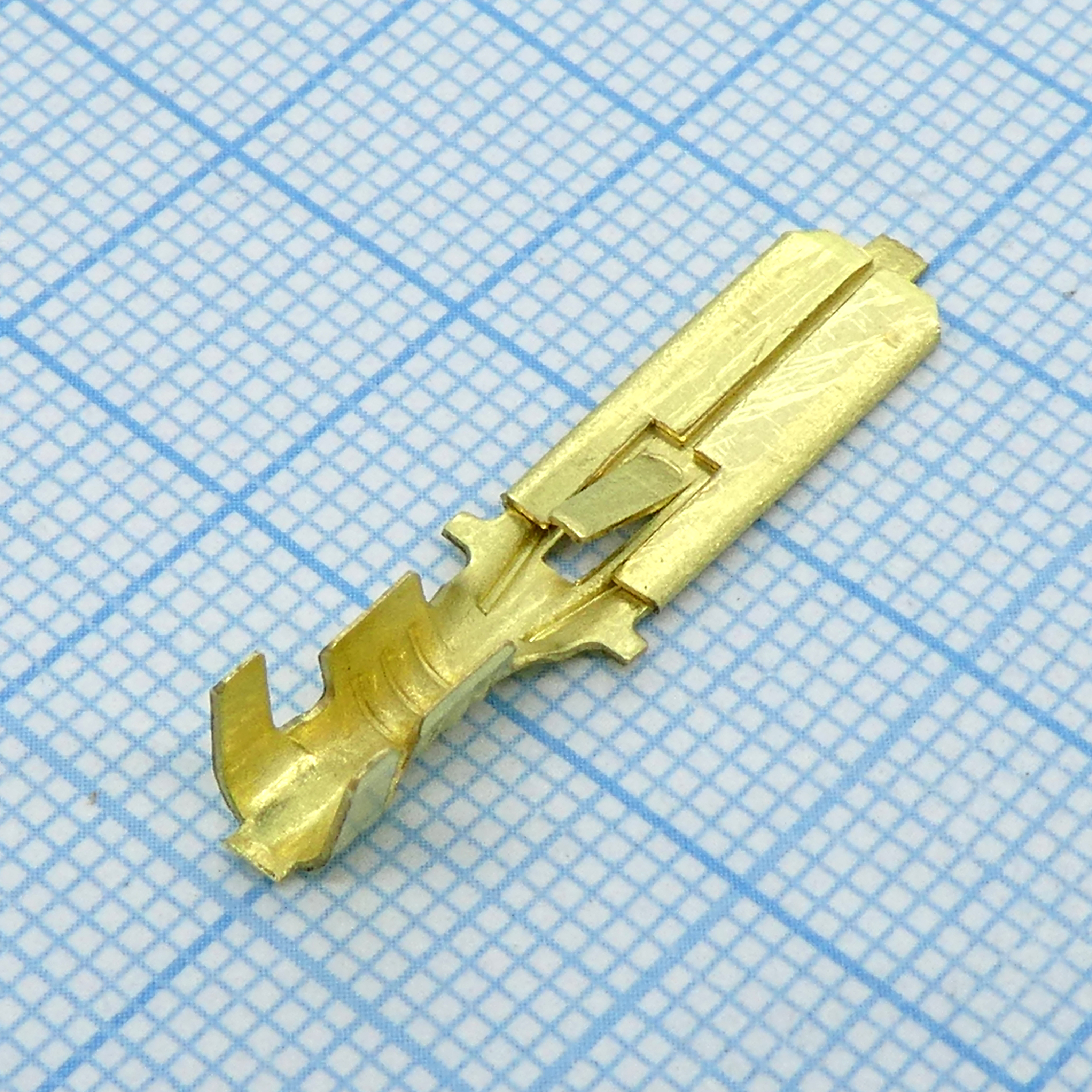 Наконечник быстросоединяемый штыревой, 6.3 мм