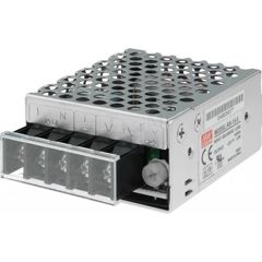 AC-DC, 15Вт, выход 12В/1.3A, рег. вых 10.8…13.2 В , вход 88…264В AC, 47…63Гц / 125…373 В DC,  изоляция 3000В AC, в кожухе 62,5х51х28мм, -20…+70°С