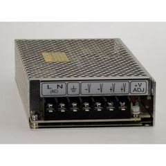 AC-DC, 150Вт, вход 88…264В AC, 47…63Гц / 248…373 В DC, выход 24В/6.5A, рег. вых 22.8…26.4 В , изоляция 3000В AC, в кожухе 199х98х38мм, -20…+70°С