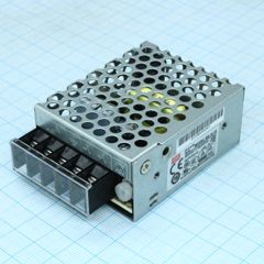 AC-DC, 15Вт, выход 15В/1A, рег. вых 13.5…16.5 В , вход 88…264В AC, 47…63Гц / 125…373 В DC,  изоляция 3000В AC, в кожухе 62,5х51х28мм, -20…+70°С