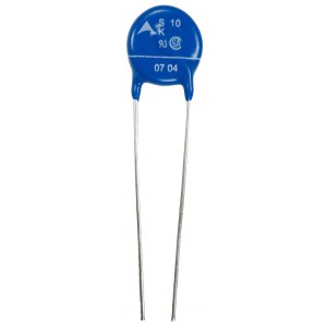 Варистор 250Vac/320Vdc, 2500A, 390V(1mA), 0.4W радиальные выводы, россыпь