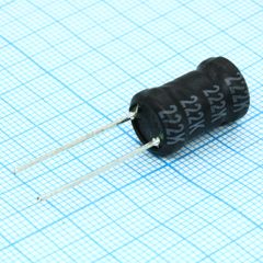 Радиальная индуктивность 2200uH 0,5A 3.5Ohm DCR p=6.5mm