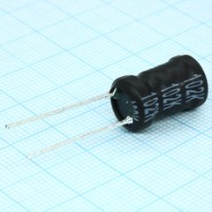Радиальная индуктивность 1000uH 0.8A 1.4Ohm DCR p=6.5mm