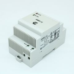 Преобразователь AC-DC на DIN-рейку  36Вт, выход 12В/до 2.75А, вход 90...264 В AC 47...63Гц/120...370В DC, изоляция 3000В AC, в кожухе , 53х91х91мм, -40...+71°С