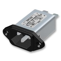 Фильтр IEC 15A, 250B, X2=0.1uF, Y2=2x2200pF, Lr=2x0.09mH, Ileak=0.173mA