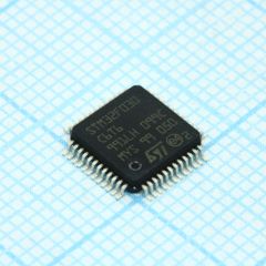 32бит ARM Cortex M0, 48МГц, 32кб Flash, 4кб ОЗУ, SPI, I2C, 1xUSART, 4 таймера, АЦП 12 бит * 12 каналов, 39 GPIO, 2.4...3.6V, -40°C...85 °C