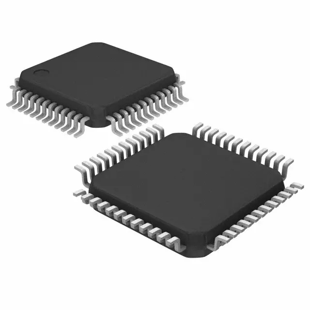 32бит ARM Cortex M0, 48МГц, 64кб Flash, 8кб ОЗУ, 2xSPI, 2xI2C, 2xUSART, 5 таймеров, АЦП 12 бит * 12 каналов, 39 GPIO, 2.4...3.6V, -40°C...85 °C