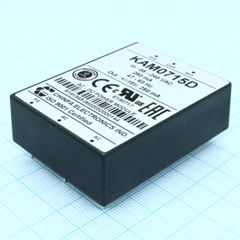 AC-DC, 7Вт, выход +-15В/+-0.25A, вход 85…265V AC, 47…63Гц / 120...370V DC,  изоляция 3000V AC, в кожухе 58х45х19мм, -20…+50°С