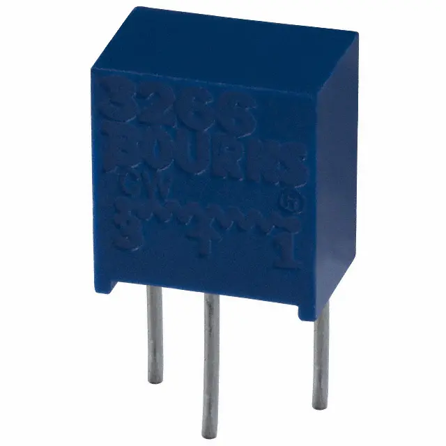 Потенциометр многооборотный керметный 2кОм 0.25Вт PC PIN