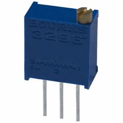 Потенциометр многооборотный керметный 50кОм 0.5Вт PC PIN