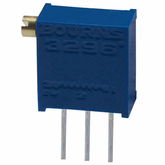 Потенциометр многооборотный керметный 20кОм 0.5Вт PC PIN