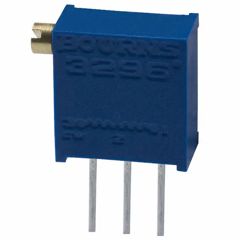 Потенциометр многооборотный керметный 50кОм 0.5Вт PC PIN