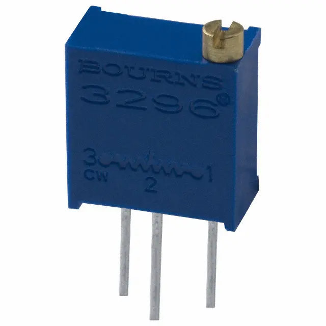 Потенциометр многооборотный керметный 5кОм 0.5Вт PC PIN