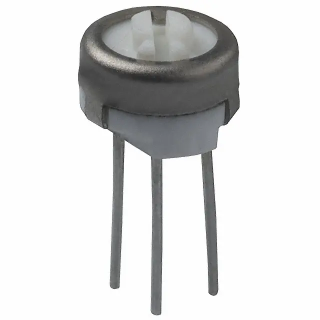 Потенциометр однооборотный керметный 100Ом 0.5Вт PC PIN
