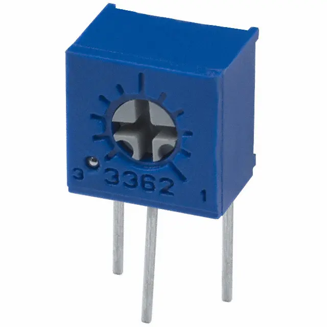 Потенциометр однооборотный керметный 10кОм 0.5Вт PC PIN