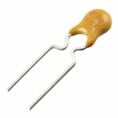 Самовосстанавливающийся предохранитель PTC 0.1A(hold) 0.2A(trip) 60VDC 40A 0.38W 4s 2.5Ohm Radial 7.4 X 3.1mm