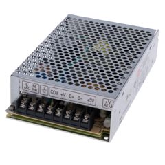 AC-DC с зарядником, 52.58Вт, вход 88…264В AC, 47…63Гц /124…370В DC, выход 1: 13.8В/2.5A, выход 2: 5В/3A, выход 3: 13.4В/0.23A (зарядник), изоляция 3000В AC, в кожухе 159х97х38мм, -10…+60°С