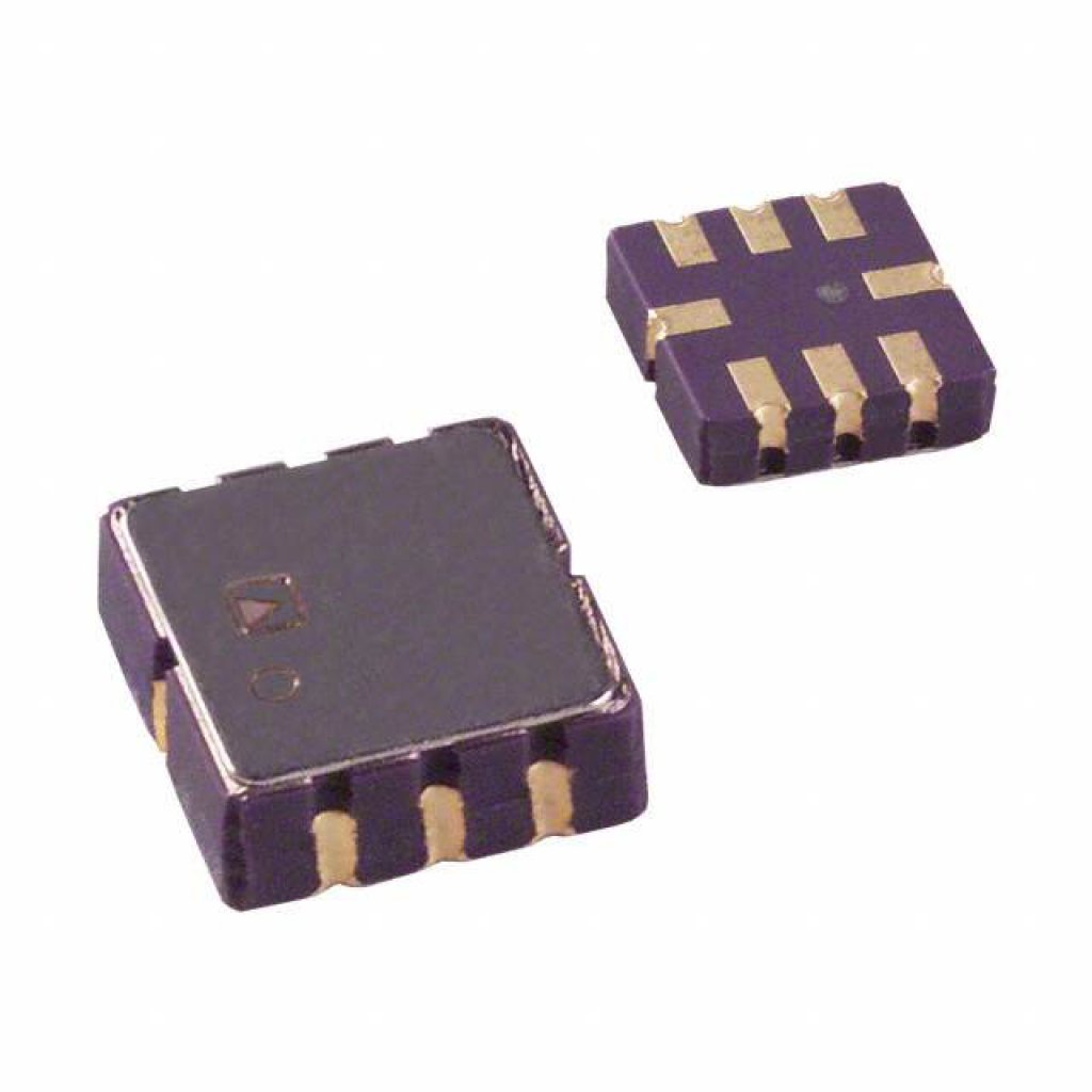 Акселерометр одноосевой  ±1.7g электропитание 3.3В сигнал 960...1040мВ/g 8-Pin CLLCC лента на катушке
