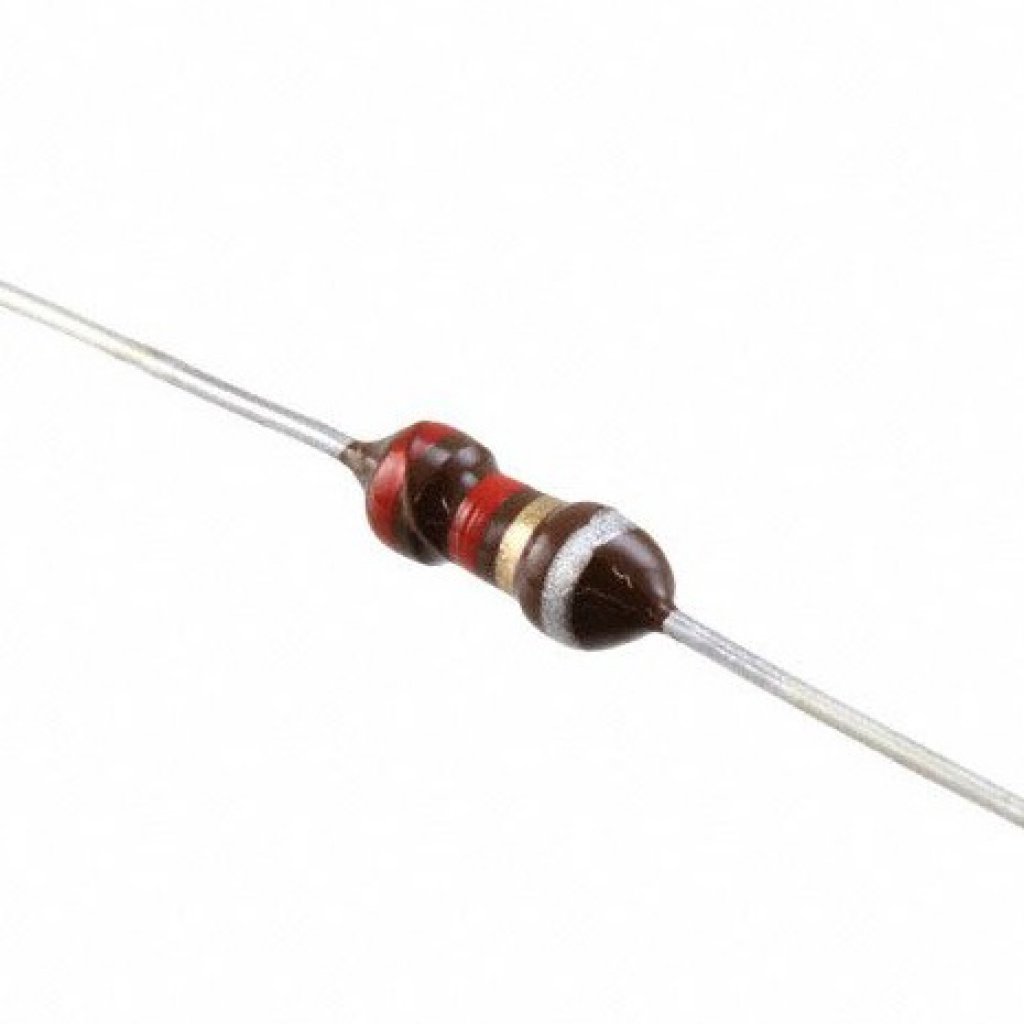 Аксиальная индуктивность 2.2mH 5% 100KHz 40Q-Factor Ferrite 80mA 34.7Ohm DCR AXL Automotive T/R (4x9,2mm)