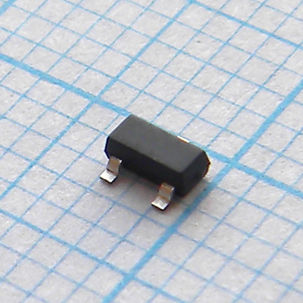 Биполярный транзистор, NPN, 45 В, 0.1 А, 0.25 Вт