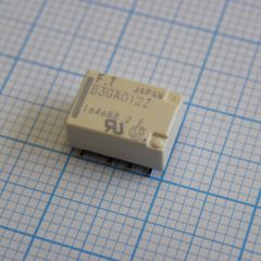 Signal Relay 12VDC 2A DPDT (( 10.6mm 8.2mm 5.45mm)) Surface Mount