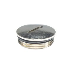 Заглушка для корпуса разъема REVOS, резьба M20x1,5, с уплотнительным кольцом, латунь, тип покрытия: никель