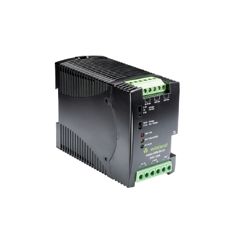 Источник бесперебойного питания (UPS 24-30), номинальные характеристики: 24 V / 35 A, габариты (мм): ширина x высота x глубина: 54 x 90 x 114; вес 0,37 кг; монтаж: на DIN рейку, температура окружающей среды –40°C…+70°C
