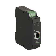 Точка доступа WLAN серии WieNet, 1 порт RJ45 скорость передачи 10/100 MBit/s, WiFi IEEE 802.11n / g / b, встроенная антенна, номинальное напряжение: 9-28 VDC, монтаж: на DIN рейку, материал корпуса: пластик