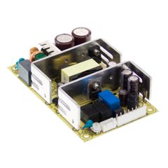 AC-DC с функцией UPS, 100Вт, вход 90...264В АС/127...370В DC, выход1: 13,8В/0...7А, выход зарядного устройства 13,8В/2,5А, изоляция 3000В АС, на плате 127х76,2х31мм, -20...+70°С