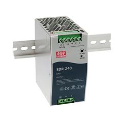 Преобразователь AC-DC на DIN-рейку  240Вт, выход 48В/5A, рег. вых 48...55В, вход 88…264V AC, 47…63Гц /124…370В DC, изоляция 3000В AC, в кожухе  63х125,2х113м,5м, -25…+70°С