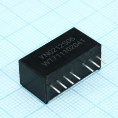 Преобразователь DC/DC на печатную плату вход 12В выход 5В 0.4A 2Вт 7-Pin SIP