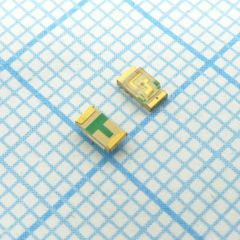 Светодиод smd 3,2х1,6мм/зеленый/570нм/20-50мкд/прозрачный/120°