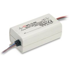 AC-DC, 12.6Вт, токовый выход, вход 90…264В AC, выход 350мА/9…36В, изоляция 3750В AC, в кожухе 77х40х29мм, -30…+70°С