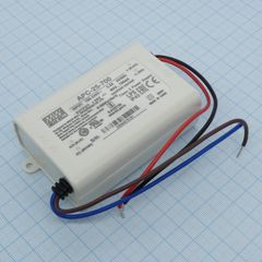AC-DC, 25.2Вт, токовый выход, вход 90…264В AC, выход 700мА/11…36В, изоляция 3750В AC, в кожухе 84х57х29.5мм, -30…+70°С