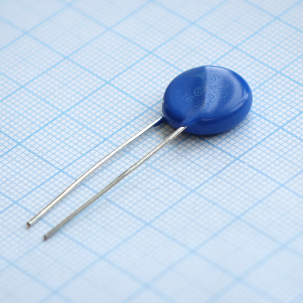 Варистор 230Vac/300Vdc, 4500A, 360V(1mA), радиальные выводы, россыпь