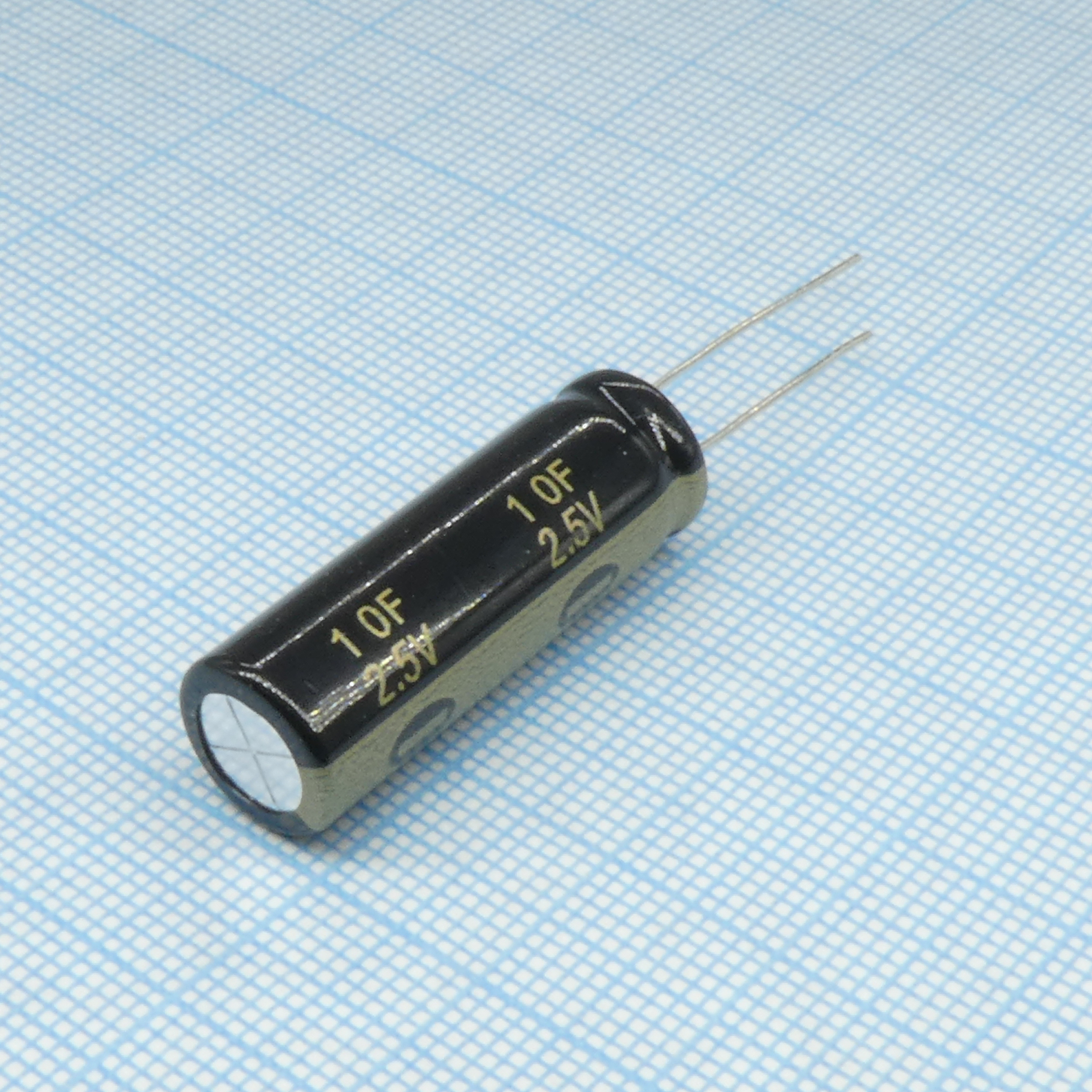 Ионистор 10F 2.5V -20% to 40% радиальные выводы 5mm 1000h 70C