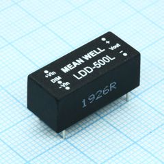 DC/DC LED понижающий, вход 6…36В, выход 2…32В/0.5А, КПД до 95%, вход On/Off/DIMM, 31.8x20.3x12.2мм, DIP, -40…85°C, пластик
