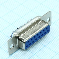 гнездо 15 pin на кабель (пайка)