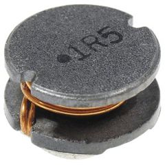 Катушка индуктивности SMD силовая проволочная 150мкГн ±10% 100кГц 20Q-добротность феррит 1.6A 250мОм лента на катушке