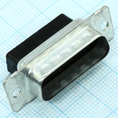 Корпус разъема D Sub, Серия AMPLIMITE HDP-22, D Sub Высокой Плотности, Штекер, 26 вывод(-ов)