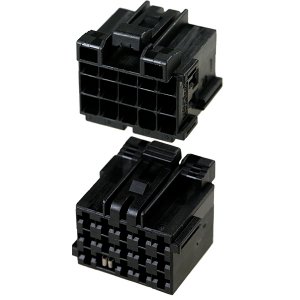 Корпус разъема, Серия Junior Power Timer, Гнездо, 14 вывод(-ов), JPT Socket Contacts