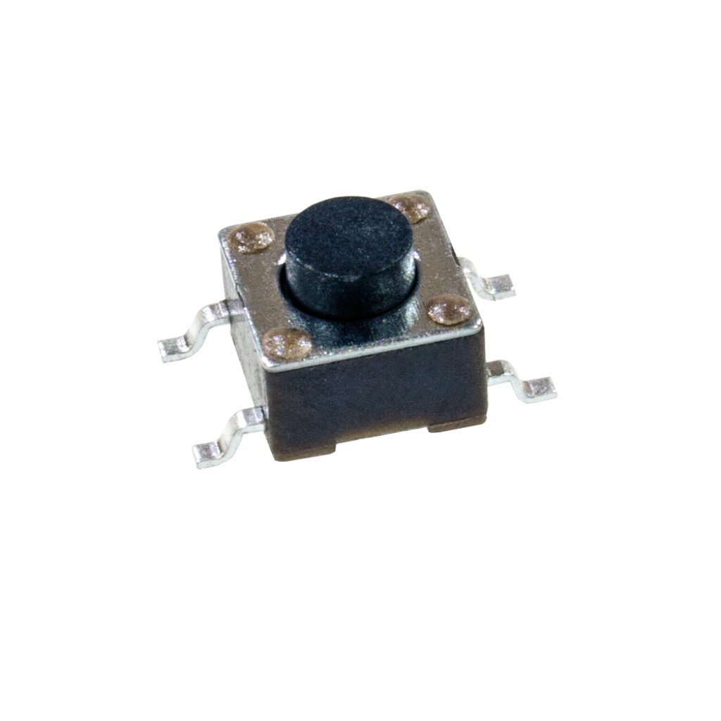 Кнопка тактильная миниатюрная SMD (6*6*5.0) 24В 0,05А