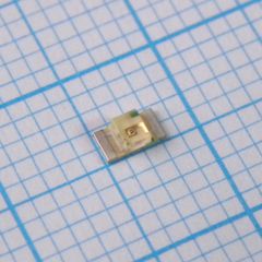 Светодиод smd 3,2х1,6мм/желтый/590нм/80-150мкд/прозрачный/140°